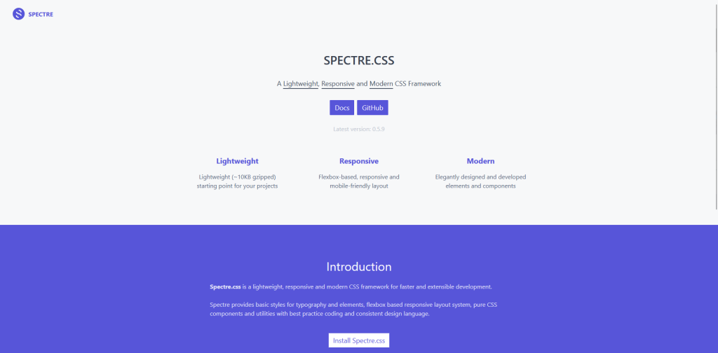 Spectre CSS