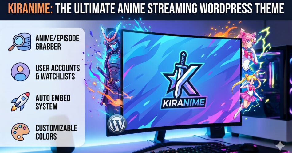 Anime Streaming WordPress Theme