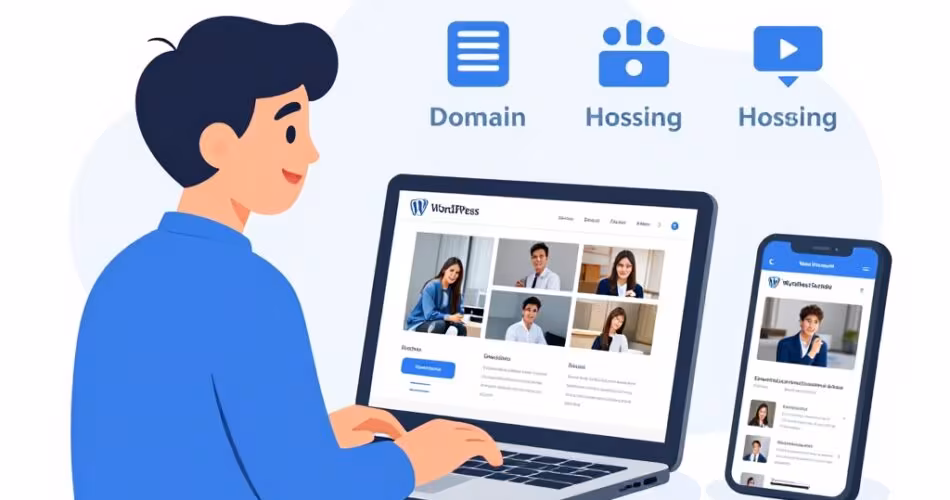 Cara Membuat Website Portofolio WordPress untuk Pemula Panduan Lengkap 2026
