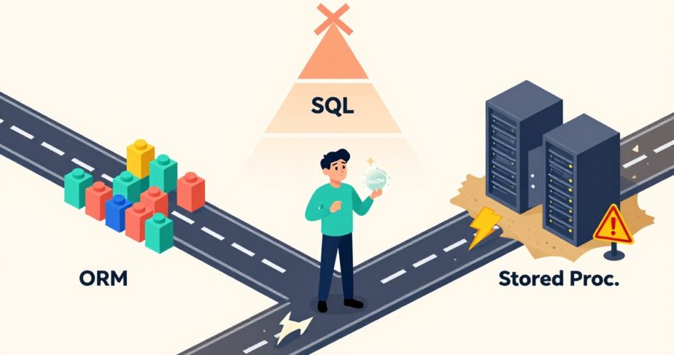 ORM vs SQL vs Stored Procedure