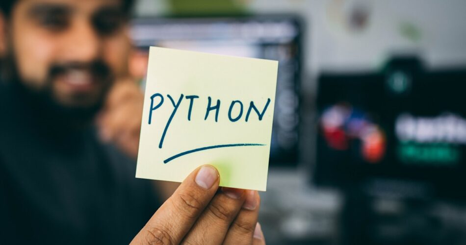 Python performance optimization techniques - code on screen