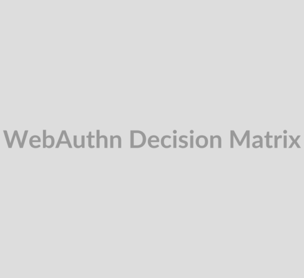 Matriks keputusan WebAuthn untuk attestation, device binding, dan discoverable credentials