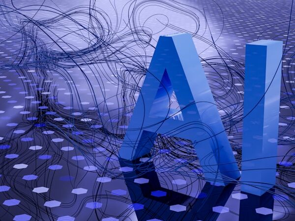Engineers working in team discussing AI future of work