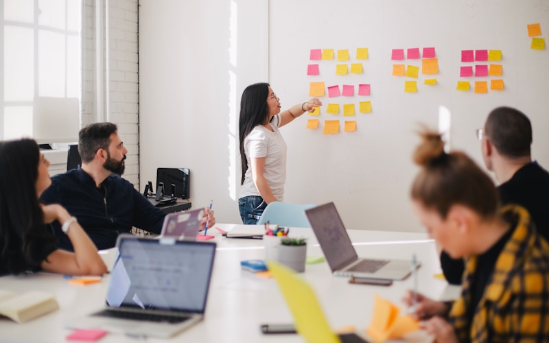 Startup team reviewing security credentials and access policies